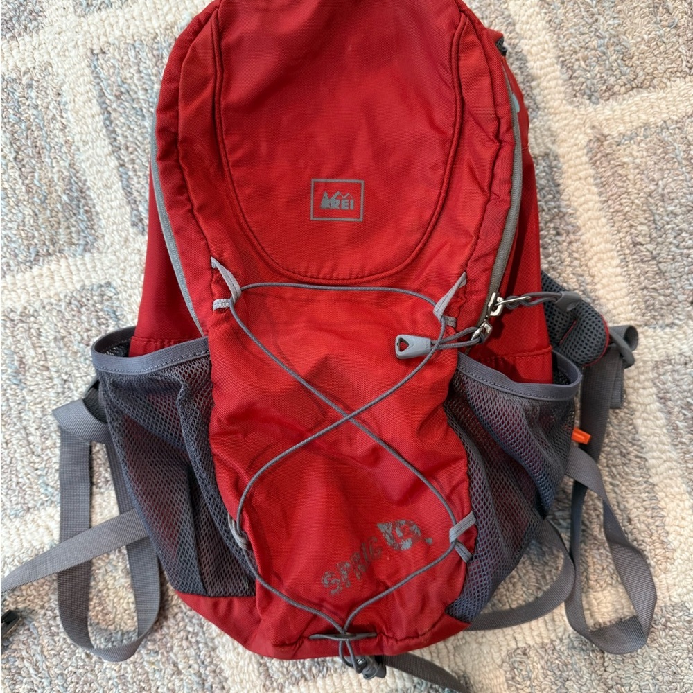 REI Red and Gray Kids Backpack
